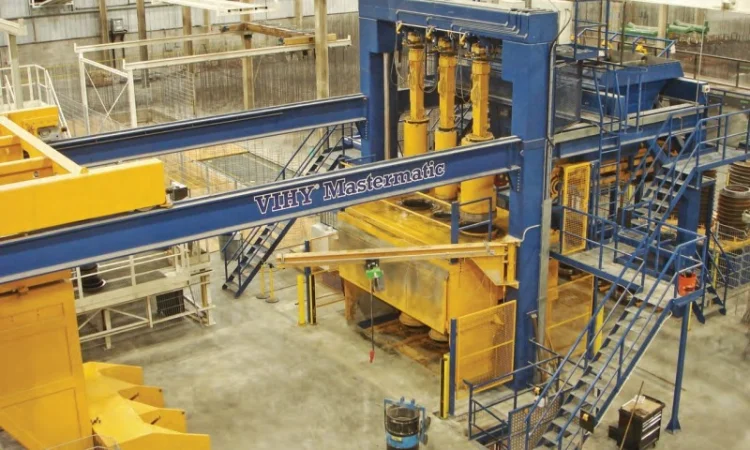 Оборудование для производства бетонных труб VIHY Mastermatic HawkeyePedershaab - фото № 3