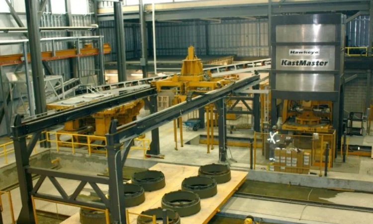 Обладнання для виготовлення бетонних труб VIHY Kastmaster - фото № 4