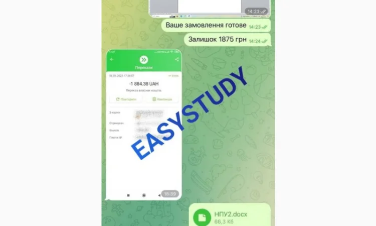 Заказ студенческой работы с гарантией качества - фото № 2