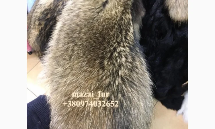 Зимні шкури єнота у продажу - фото № 7