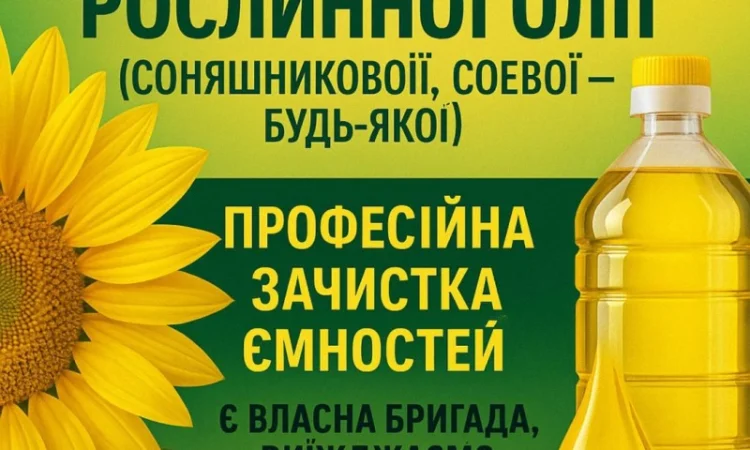 Купую ФУЗ соняшникової або соєвої олії - фото № 1