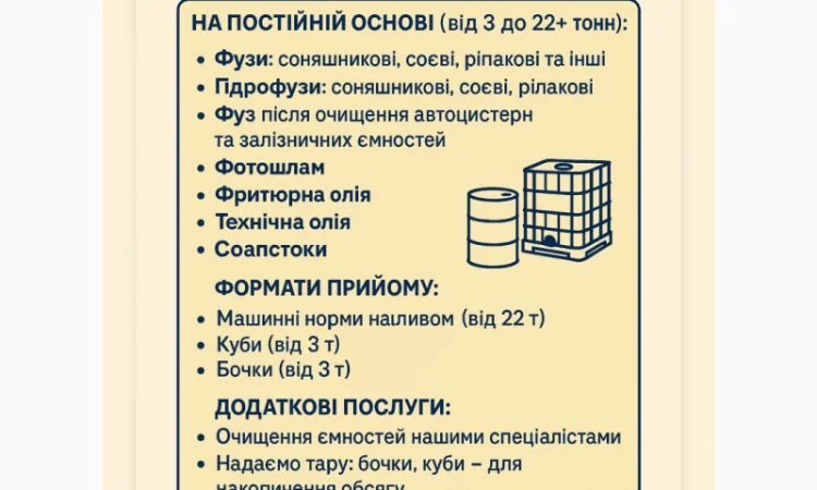 Закупка гідрофуз на постоянной основе - фото № 1