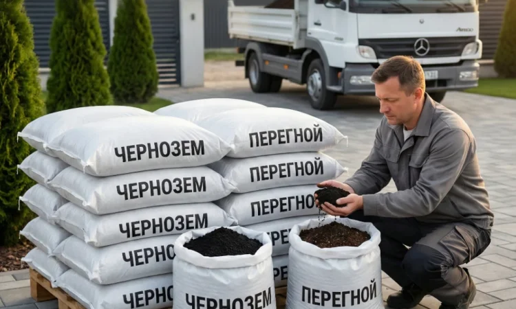 Чорнозем та перегній для саду та городу - фото № 1