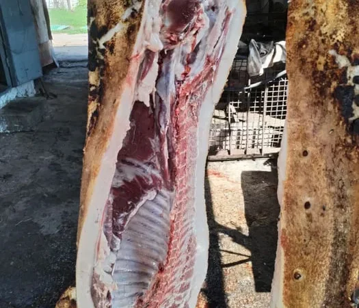 Свинина домашня вагова тушка - фото № 1