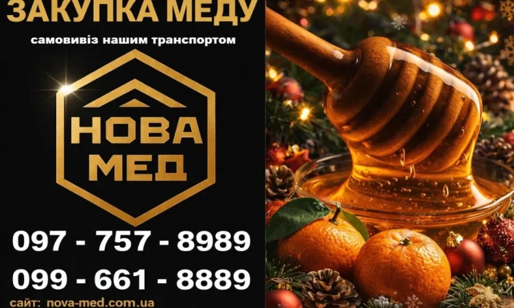 Куплю МЕД без антибиотиков в Полтавской области от 300 кг - фото № 1