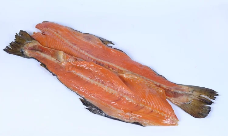 Лосось хребет гарячого копчення - фото № 1