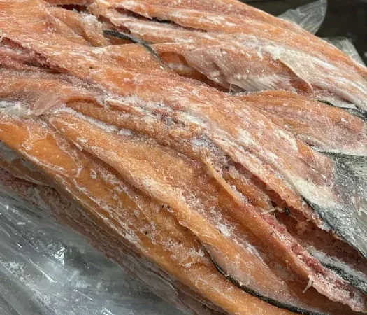 Лосось хребет свіжо морожена тільки ОПТ - фото № 1