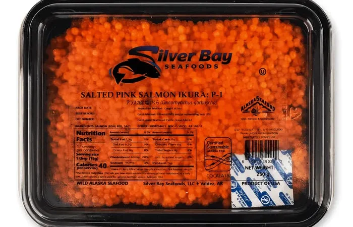 Ікра червона натуральна горбуша, кета, нерки - фото № 1