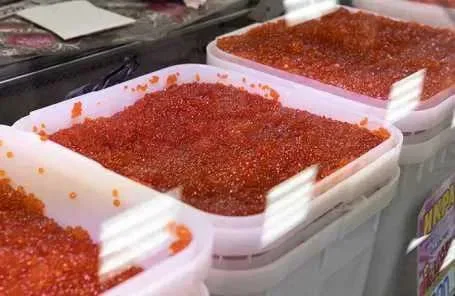 Красная икра горбуша лосось натуральная 1сорт - фото № 1