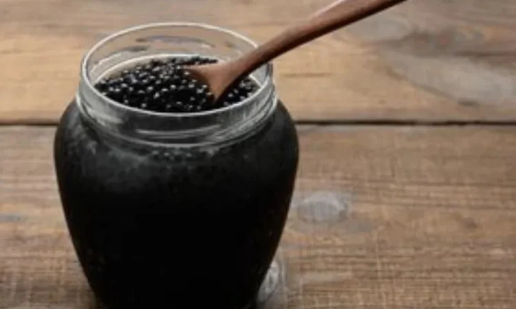Ікра чорна веслоноса черная икра красная кета! - фото № 1
