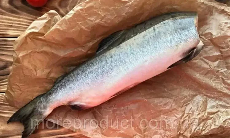 Горбуша свіжоморожена риба без голови потрошена - фото № 1