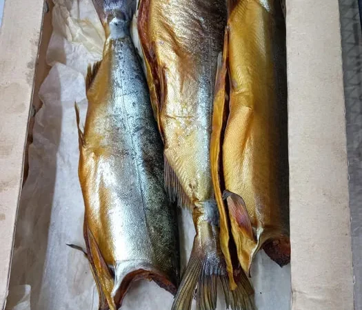 Горбуша лосось холодного копчения - фото № 1