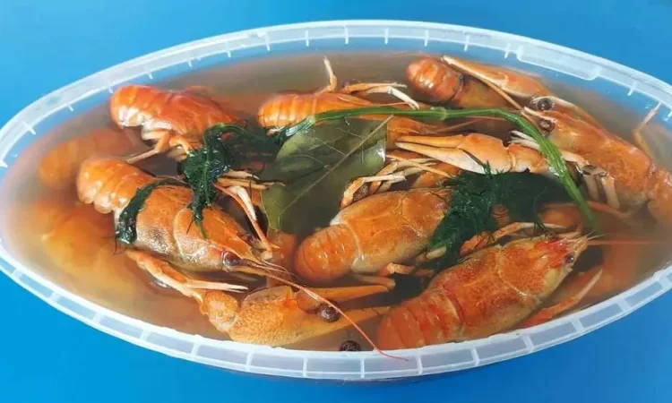 Раки варені морожені 500грам (лодочка) - фото № 1