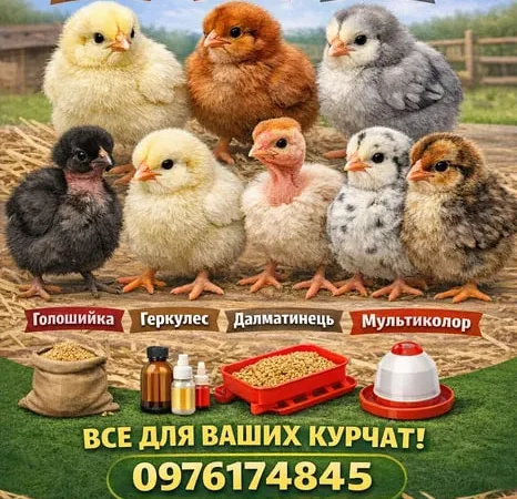 Добові курчата і бройлери - фото № 1
