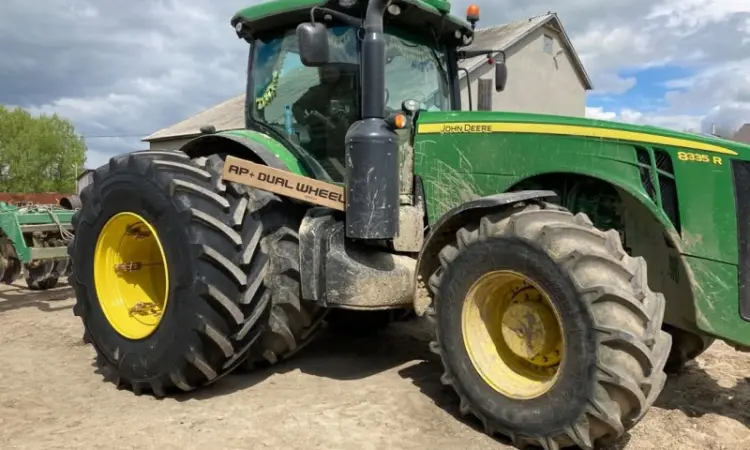 Оригінальні диски (спарка) на Джон Дир DW 23×42 под шину 710/70R42 або 710/75R42 - фото № 2
