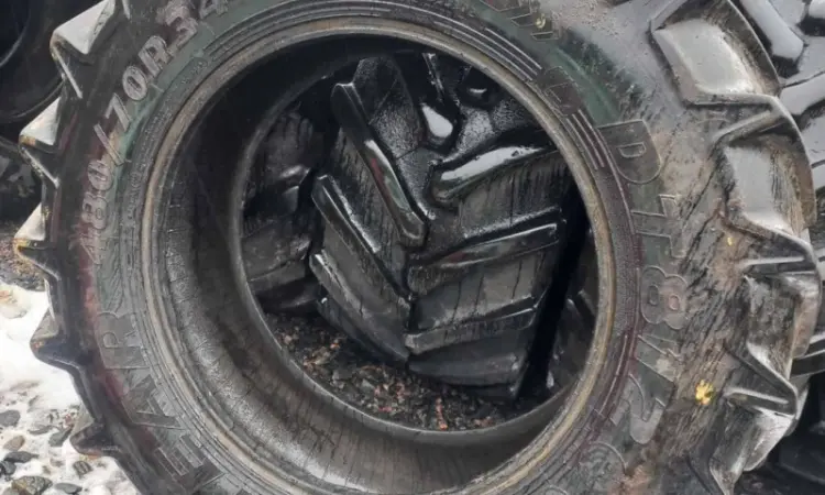 Б/у шина 480/70R30 GoodYear (пара) - фото № 3