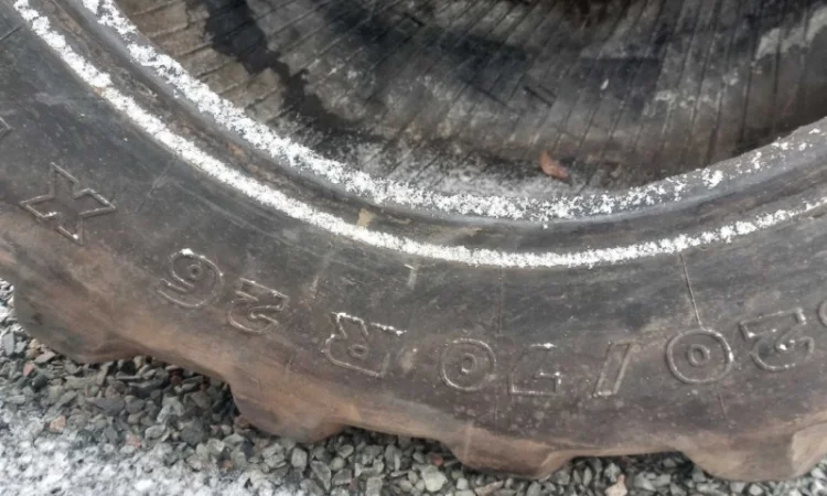 Бу шина 620/70R26 Michelin - фото № 5