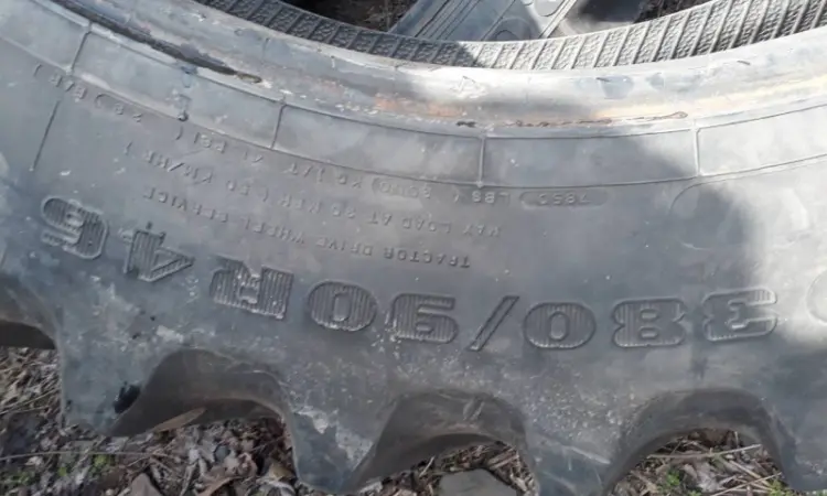 Шина на опрыскиватель 380/90R46 Firestone - фото № 3