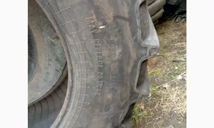 Б/у шина 520/85R42 (20.8-42) alliance 157A8 пара для трактора - фото № 2