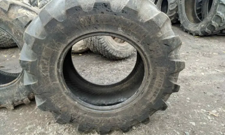 Бу шина 17.5R24 (460/70R24) Michelin XCML на маниту телескопический погрузчик - фото № 10