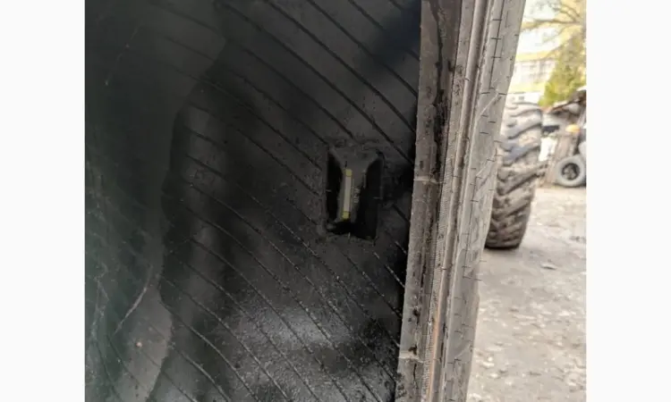 Бу шина 17.5R24 (460/70R24) Michelin XCML на маниту телескопический погрузчик - фото № 2