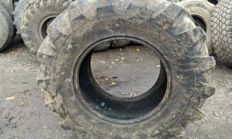 Бу шина 17.5R24 (460/70R24) Michelin XCML на маниту телескопический погрузчик - фото № 7