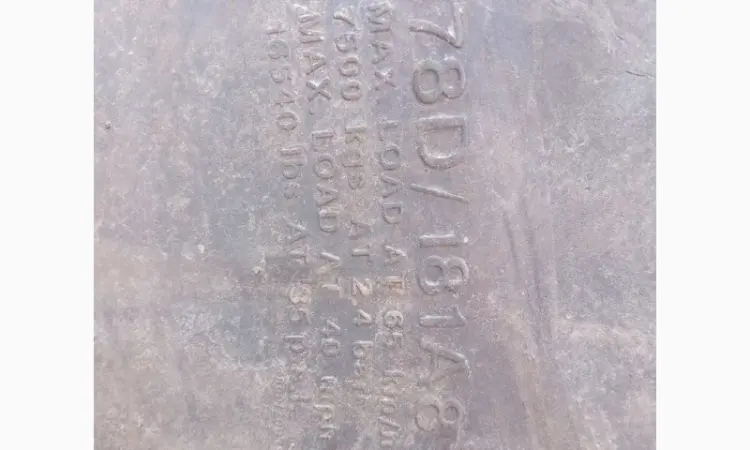 Б/у шина 800/70R38 BKT 181A8 - фото № 4