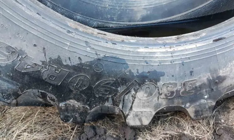 Шина бу 380/90-R46 (14/9р46) GoodYear на опрыскиватель - фото № 5