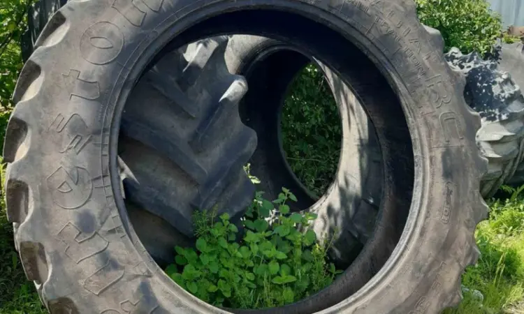 Бу шина 380/105R50 Firestone (опрыскиватель) - фото № 7