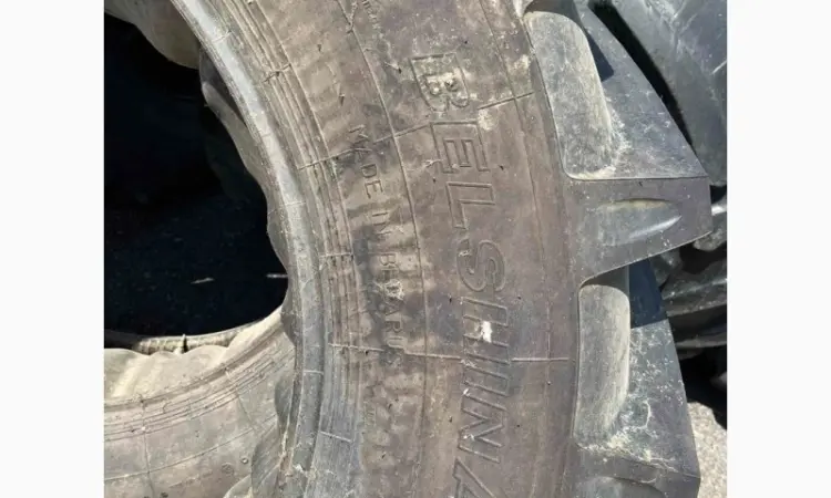 Шина 520/70R38 Белшина пара с камерами на диск не ставилась - фото № 4