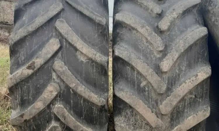 Бу шина 710/70R42(28-р42) GoodYear 710х70х42 - фото № 1