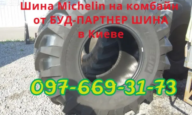 Шина 800/65R32 178A8/178B TL MEGAXBIB Michelin - фото № 1