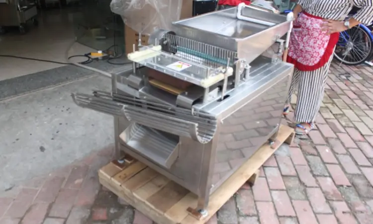 Машина промислова для очищення перепелиних яєць (яйцечистка) STvega Qual Egg Peeler F1000 - фото № 3