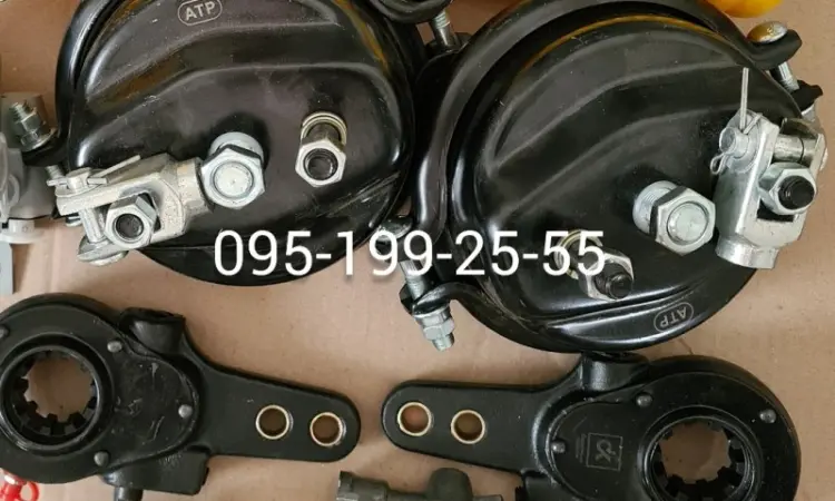 Камера тормозная 2ПТС-4 100-3519010-01. Ось (балка) 2ПТС-4 2ПТСЕ-4-02-01СБ - фото № 1