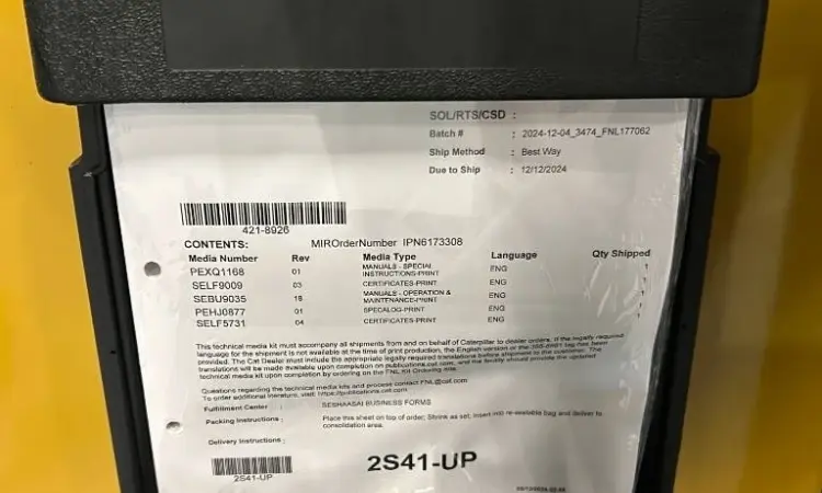 Дизельний генератор Caterpillar DE 715 E0 - 715 kVA 2025 рік - фото № 11