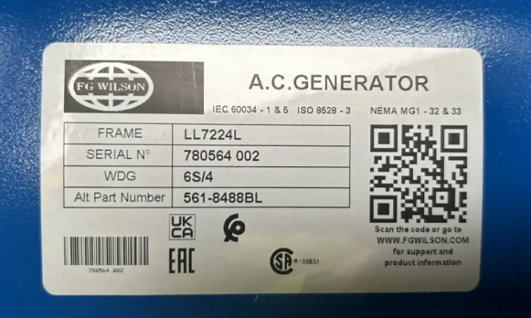 FG Wilson P850-1 - Perkins - 850 kVA 2025 год - фото № 12