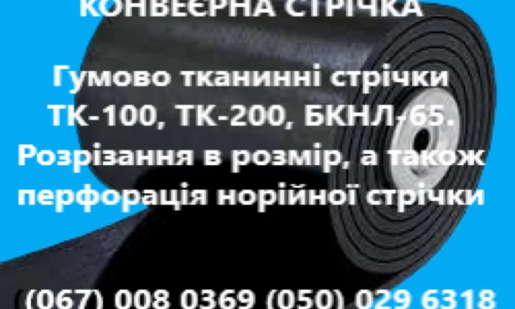Стрічка конвеерна норійна - фото № 4