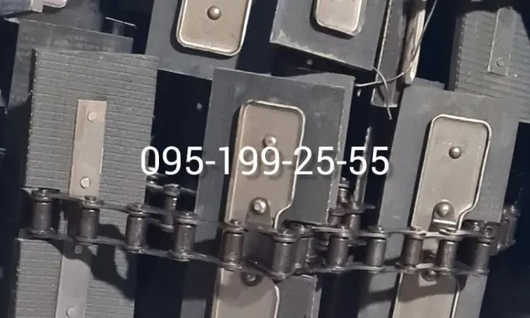 Транспортер ЗМ-60 ЗП 02.060. Транспортер ЗМ-60 ЗП 02.090. Ланцюг ТРД-38.0. Скребок ЗМ-60 - фото № 1