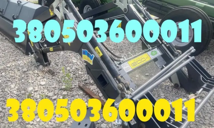 Фронтальний навантажувач SunPower MAX 1200 ідеальне рішення для тракторів класу 1 - фото № 1