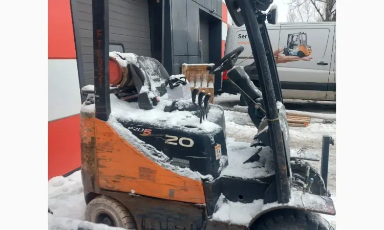 Вилковий навантажувач 2т. Doosan G20SC-5 газ продам - фото № 3