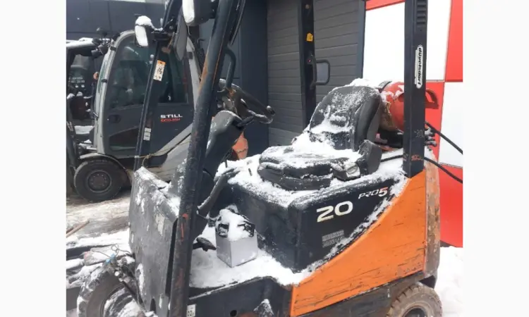 Вилковий навантажувач 2т. Doosan G20SC-5 газ продам - фото № 16