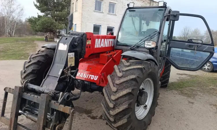 Телескопічний навантажувач Manitou MLT 735 -120 LSU Pawershift - фото № 4