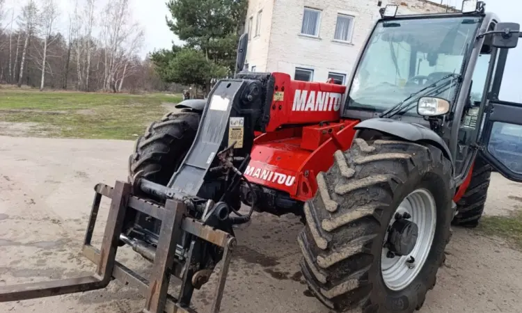 Телескопічний навантажувач Manitou MLT 735 -120 LSU Pawershift - фото № 5