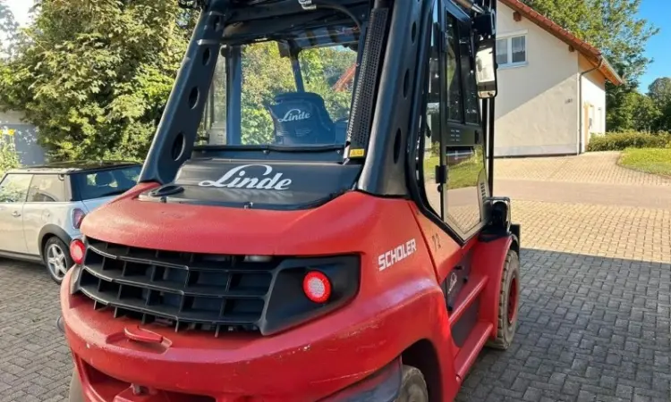 Дизельний навантажувач 7т. Linde H70D-03 EVO 2018 року - фото № 18