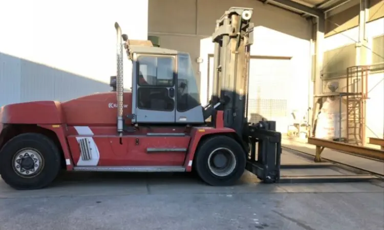 Вилочный погрузчик Kalmar DCE-160-12. Вилочный погрузчик б/у - фото № 4