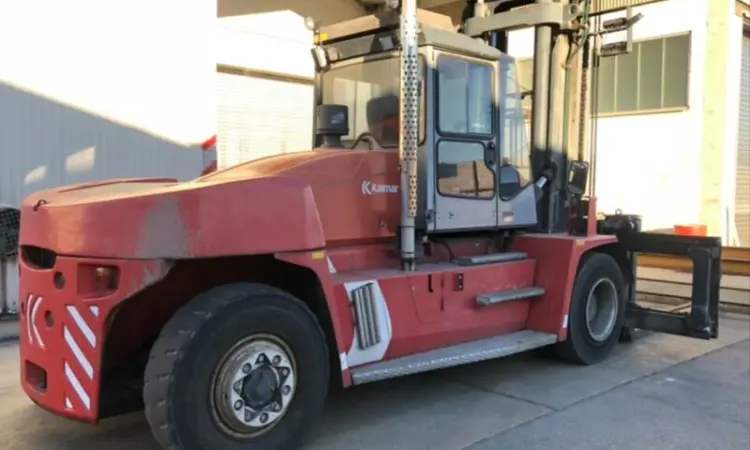 Вилочный погрузчик Kalmar DCE-160-12. Вилочный погрузчик б/у - фото № 5