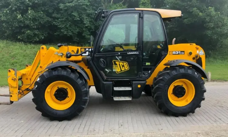 Спецтехника. Телескопический погрузчик JCB 531-70 AGRI SUPER - фото № 5