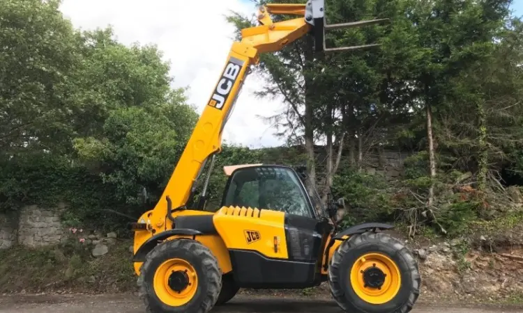 Телескопический погрузчик JCB 531-70. Спецтехника б/у - фото № 11