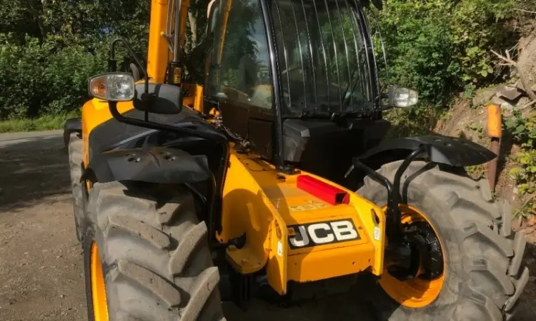 Телескопический погрузчик JCB 531-70. Спецтехника б/у - фото № 12