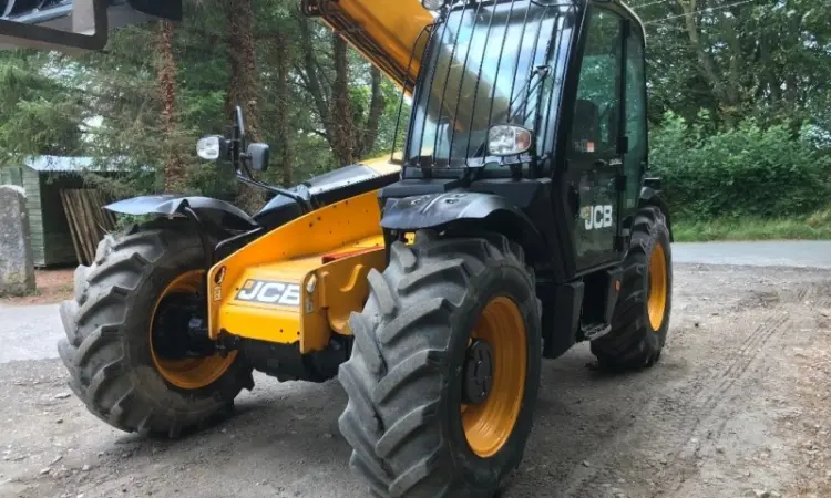 Телескопический погрузчик JCB 531-70. Спецтехника б/у - фото № 8